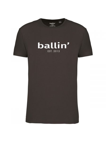Koszulka z krótkim rękawem Ballin Est. 2013 szara