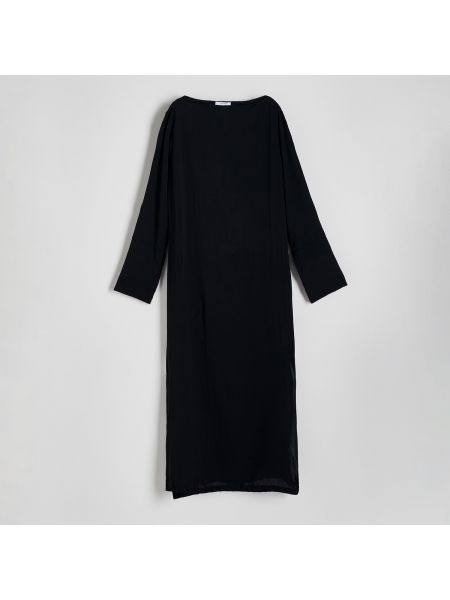 Dlouhé šaty Reserved čierna