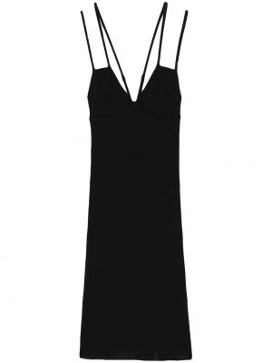 Šaty áeron černé