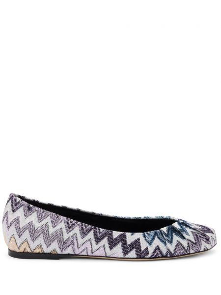 Ballerinat Missoni valkoinen