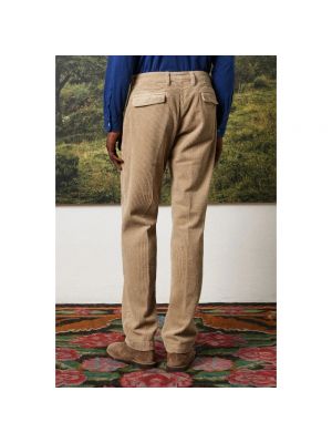 Pantalones chinos de pana Massimo Alba beige