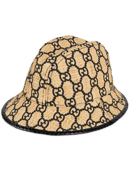 Sombrero Gucci marrón