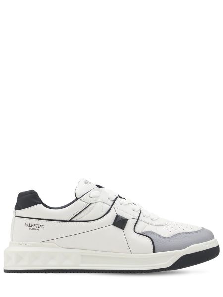 Læder sneakers Valentino Garavani hvid