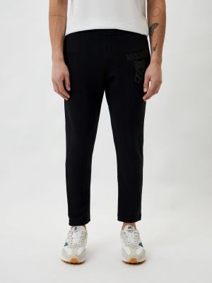 Черные спортивные штаны Moschino Couture