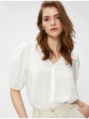 Риза Koton бяло