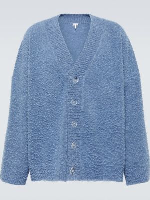 Cardigan en laine Loewe bleu