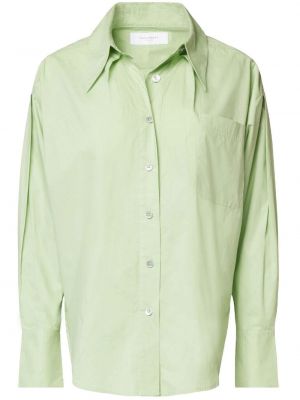 Bavlněné dlouhá košile s dlouhými rukávy Equipment - zelená