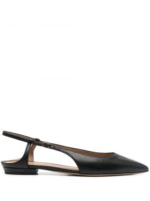 Pumpar med remmar med spetsig tå med slingback Emporio Armani svart