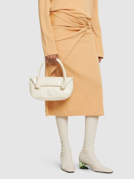 Deri mini çanta Jil Sander