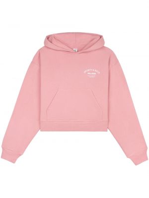Hoodie Sporty & Rich pink
