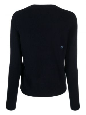 Sweter z okrągłym dekoltem Chinti & Parker niebieski