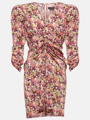 Kvetinové hodvábne šaty Isabel Marant
