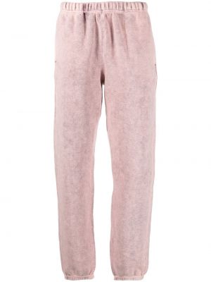 Pantalon de joggings en coton Les Tien rose