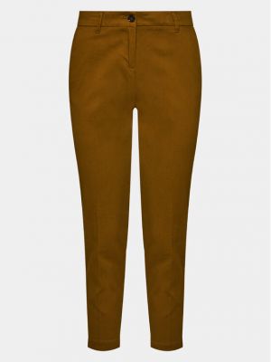 Pantaloni chino Sisley marrone