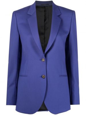 Ull lang blazer Paul Smith blå