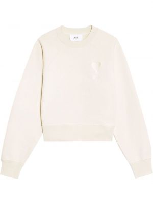 Bomull sweatshirt Ami Paris