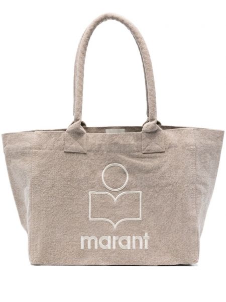 Alışveriş çantası Isabel Marant bej