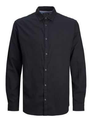 Риза Jack & Jones Plus черно