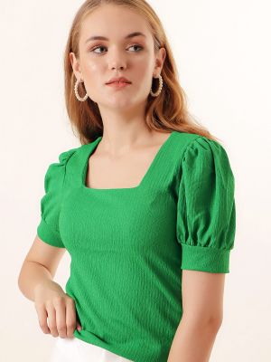 Блуза Bigdart зелено