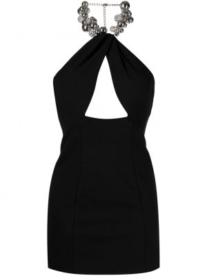 Κοκτέιλ φόρεμα Area μαύρο
