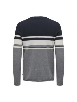 Pullover Only & Sons blau