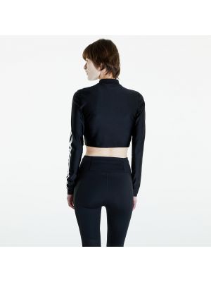 Pruhované tričko s dlouhými rukávy Adidas Originals černé