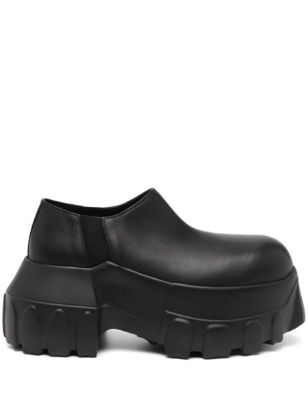 Chunky slip on mokkasiinit Rick Owens musta