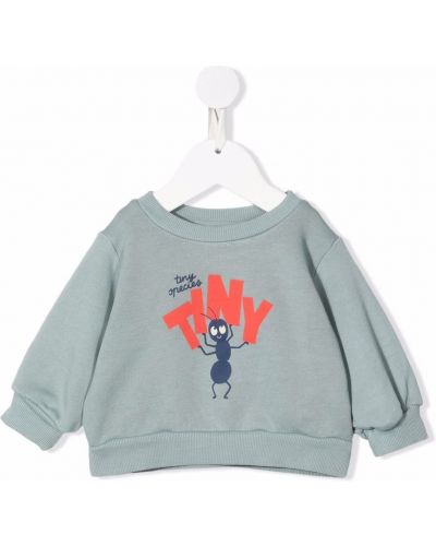 Bomull sweatshirt for jenter Tiny Cottons blå