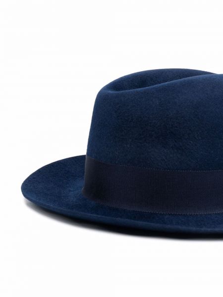 Sombrero con bordado Ruslan Baginskiy azul