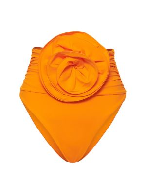 Компект бикини с висока талия на цветя Magda Butrym оранжево