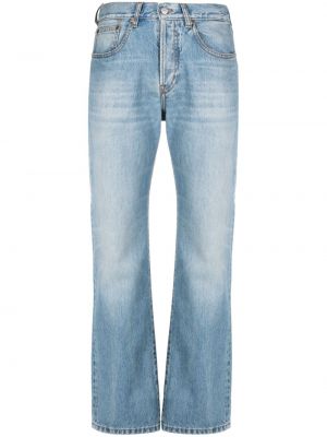Straight leg jeans di cotone Victoria Beckham