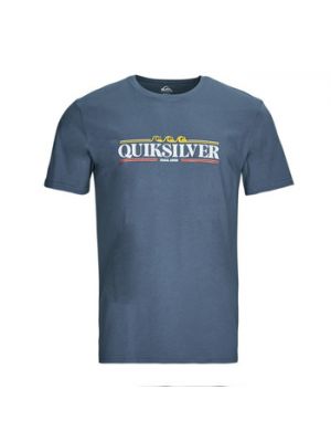 Koszulka z krótkim rękawem gradientowa Quiksilver niebieska