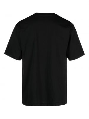 T-shirt aus baumwoll mit print Danton schwarz