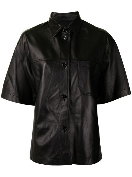 Camisa manga corta Mm6 Maison Margiela negro