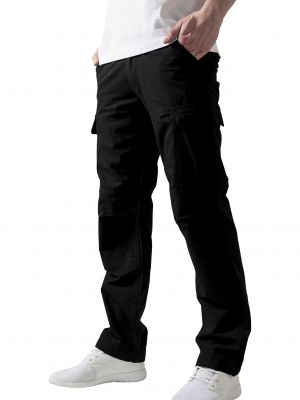 Cargo hlače s camo uzorkom Uc Men crna