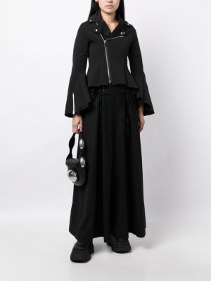 Peplum bunda na zip Noir Kei Ninomiya