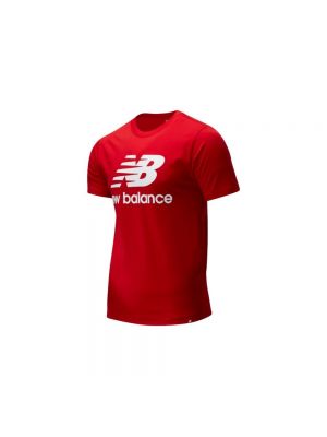 Polo marškinėliai New Balance raudona