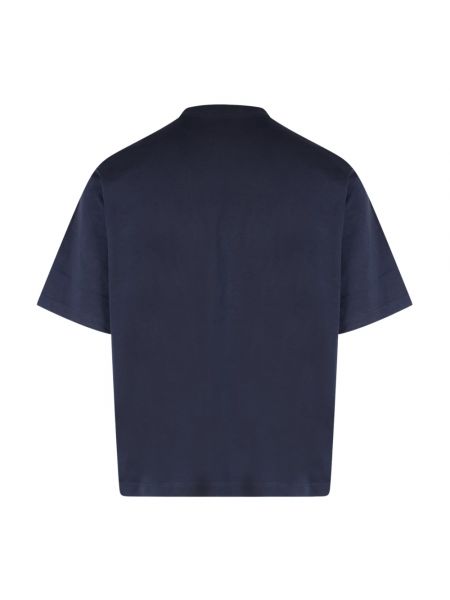 T-shirt mit print mit rundem ausschnitt Marni blau