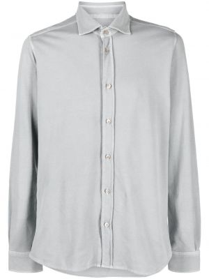 Bavlnená košeľa na gombíky Circolo 1901 sivá