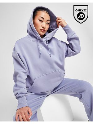 Mikina s kapucňou Nike - fialový