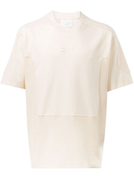 Βαμβακερή μπλούζα Reebok Ltd λευκό
