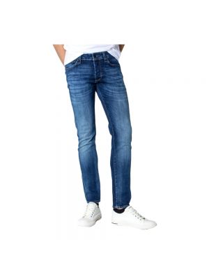 Skinny jeans mit reißverschluss Jack & Jones blau