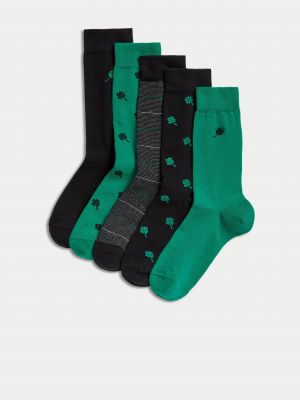 Ponožky Marks & Spencer zelené