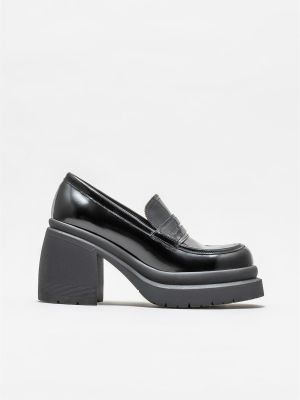 Usnjene nizki čevlji Elle Shoes črna
