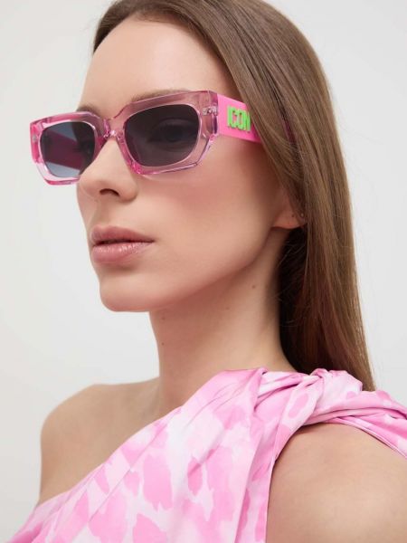 Okulary przeciwsłoneczne Dsquared2 różowe