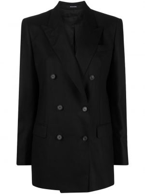 Lang blazer Tagliatore svart