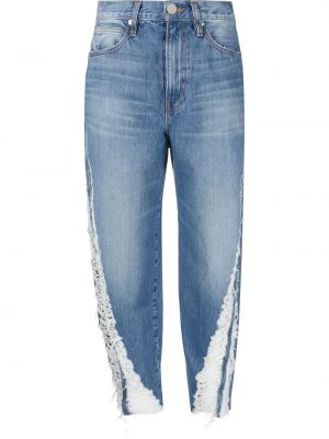 Nødlidende tapered fit jeans Frame blå