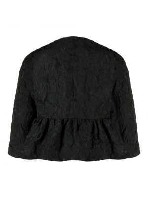 Křišťálová bunda Erdem černá