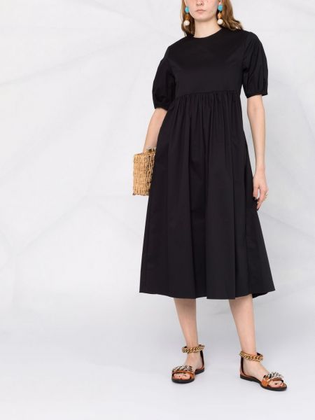 Mini robe avec manches courtes Blanca Vita noir