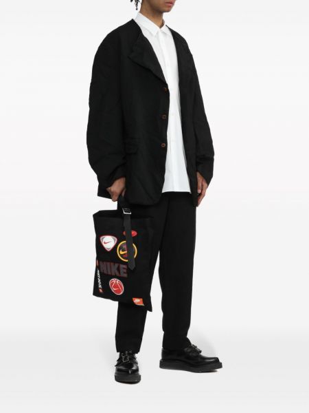 Shopper handtasche mit print Black Comme Des Garçons schwarz